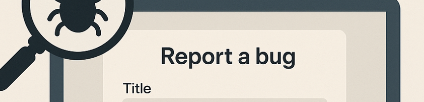 New Bug Report module!
