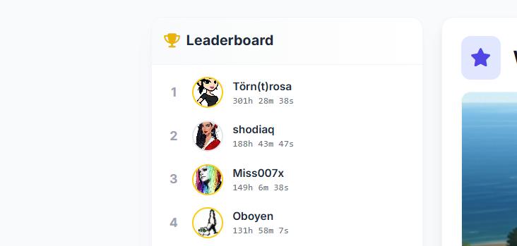 CONGRATULATIONS TÖRN(T)ROSA - 300 hours in Starworld